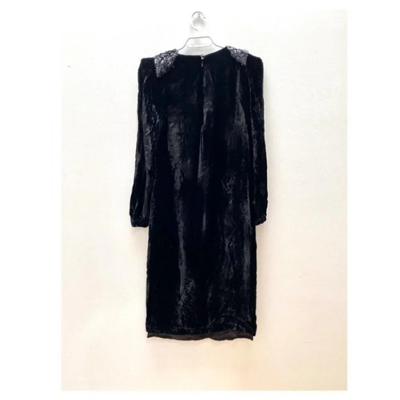 Vintage - 1980s Velvet Holt Renfrew Dress - Picture 4 of 4